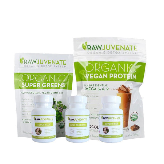 RAWJuvenate Complete Detox | 2 Week System - Chocolate