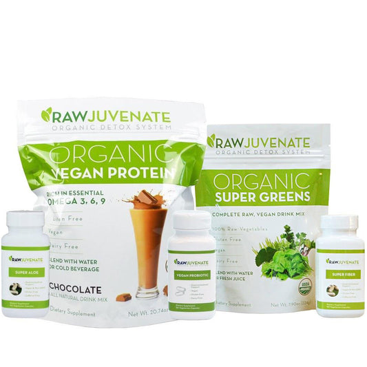 RAWJuvenate Complete Detox | 4 Week System - Chocolate